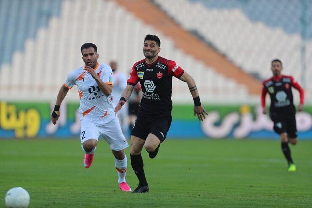 فوتبال پرسپولیس و مس رفسنجان