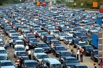ترافیک سنگین وسایل نقلیه در محورهای هراز و چالوس