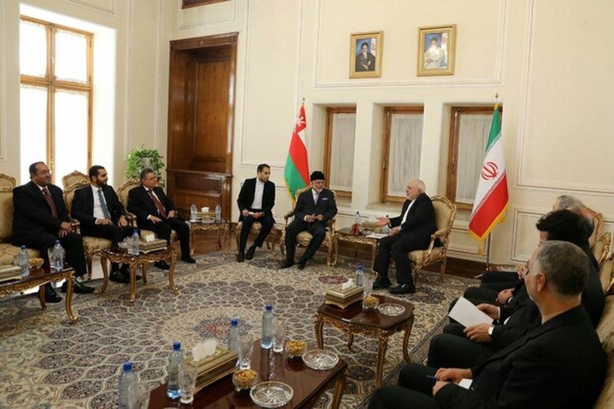 دیدار ظریف و بن علوی