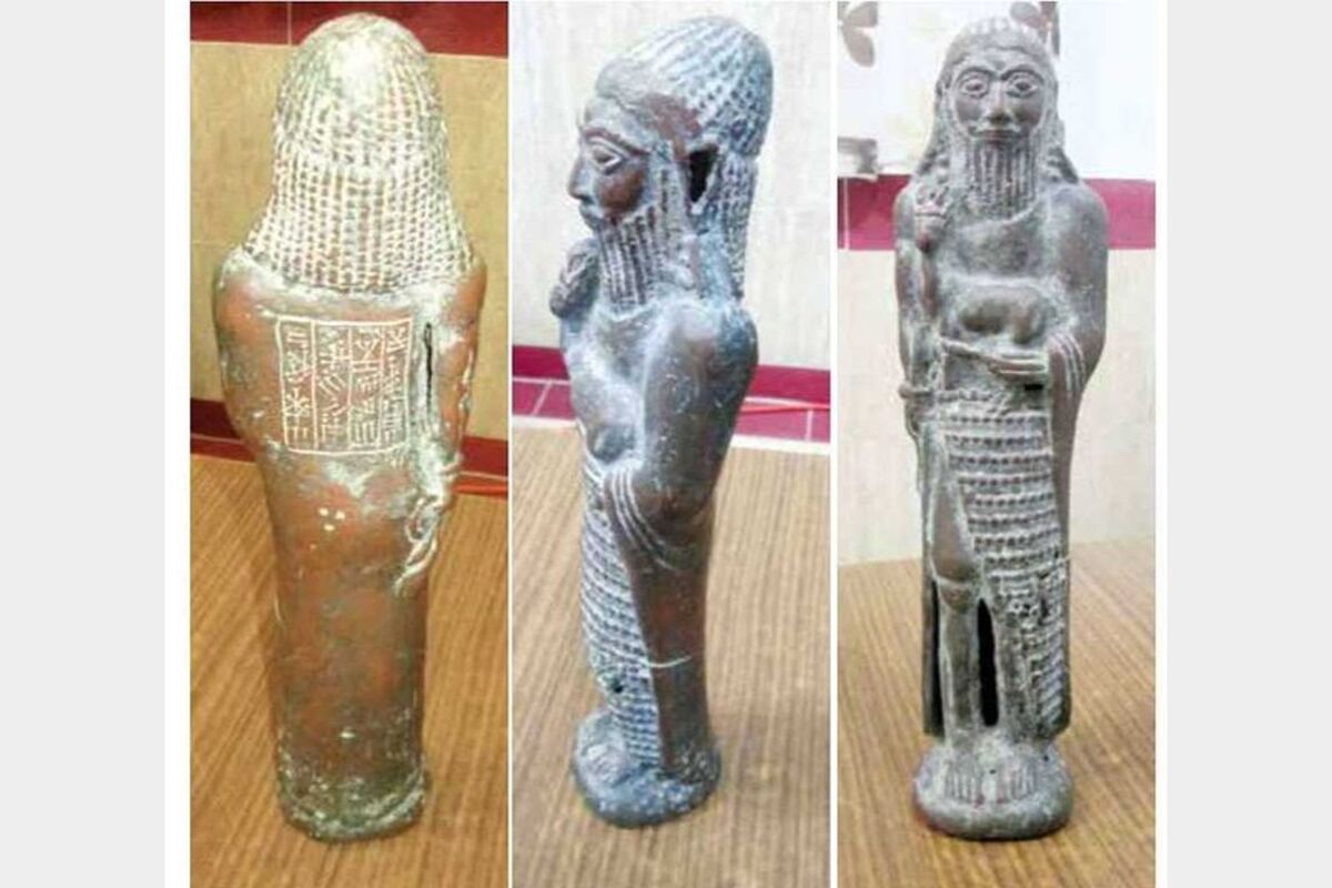 مجسمه عتیقه هخامنشی