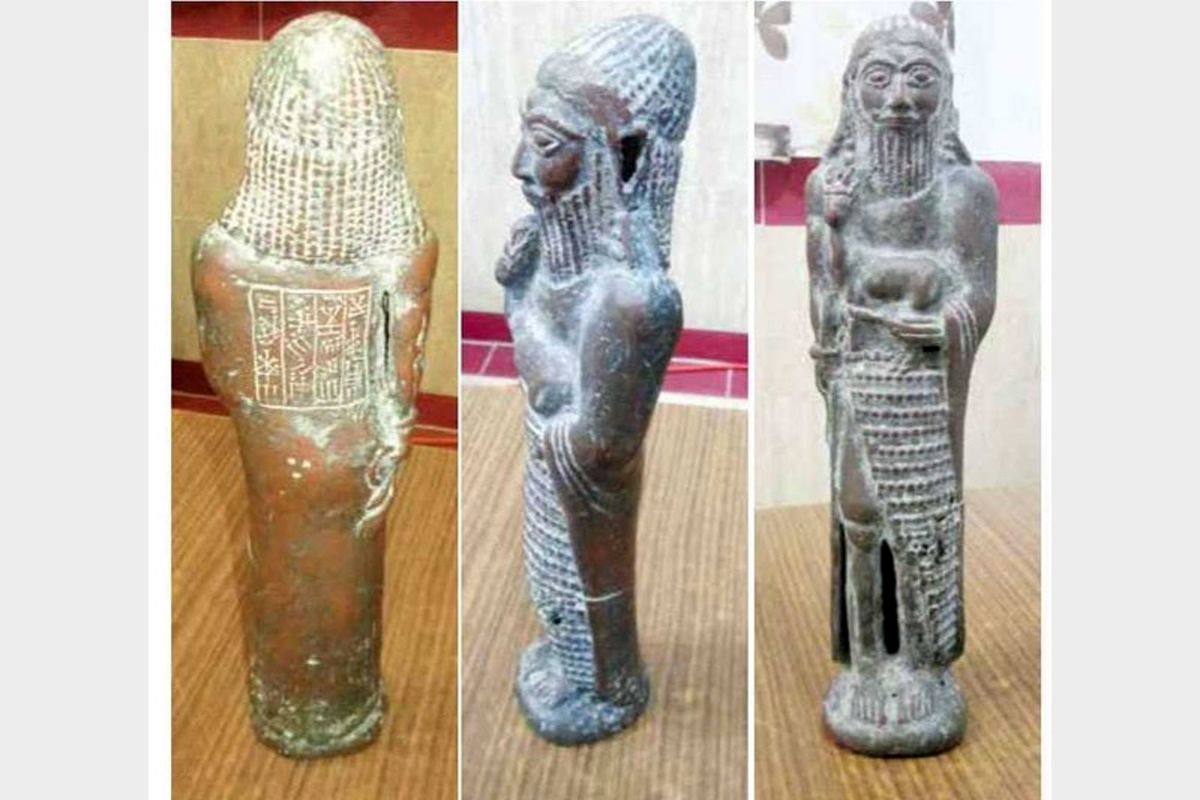 مجسمه عتیقه هخامنشی