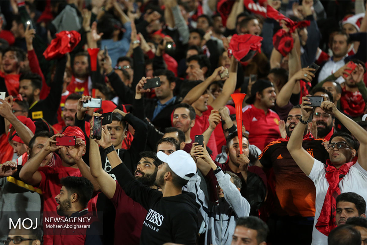 حاشیه دیدار تیم های فوتبال پرسپولیس ایران و السد قطر