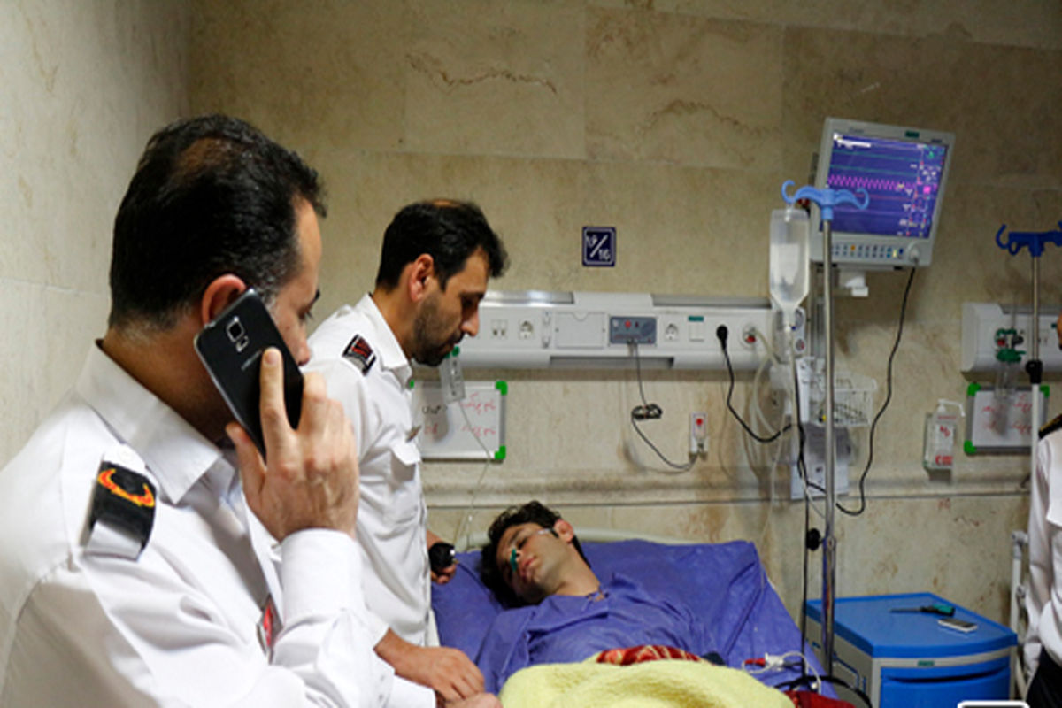 مصدومیت آتش نشان