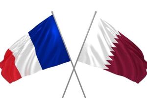 امیر قطر و مکرون درباره آخرین تحولات فلسطین گفتگو کردند