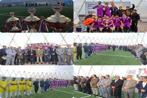 برگزاری فینال مسابقات مینی فوتبال جام پرچم روستائیان و عشایر کشور به میزبانی شهرستان کاشان

