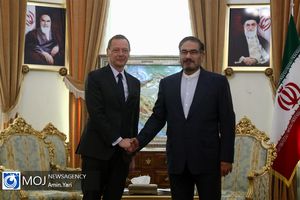 دیدار مشاور رییس جمهوری فرانسه با دبیر شورای عالی امنیت ملی