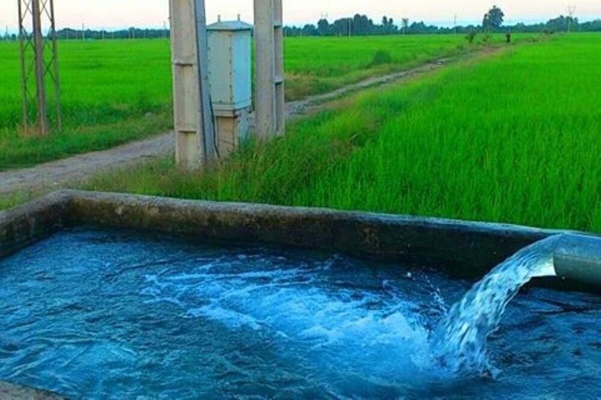 پمپاژ آب کشاورزی