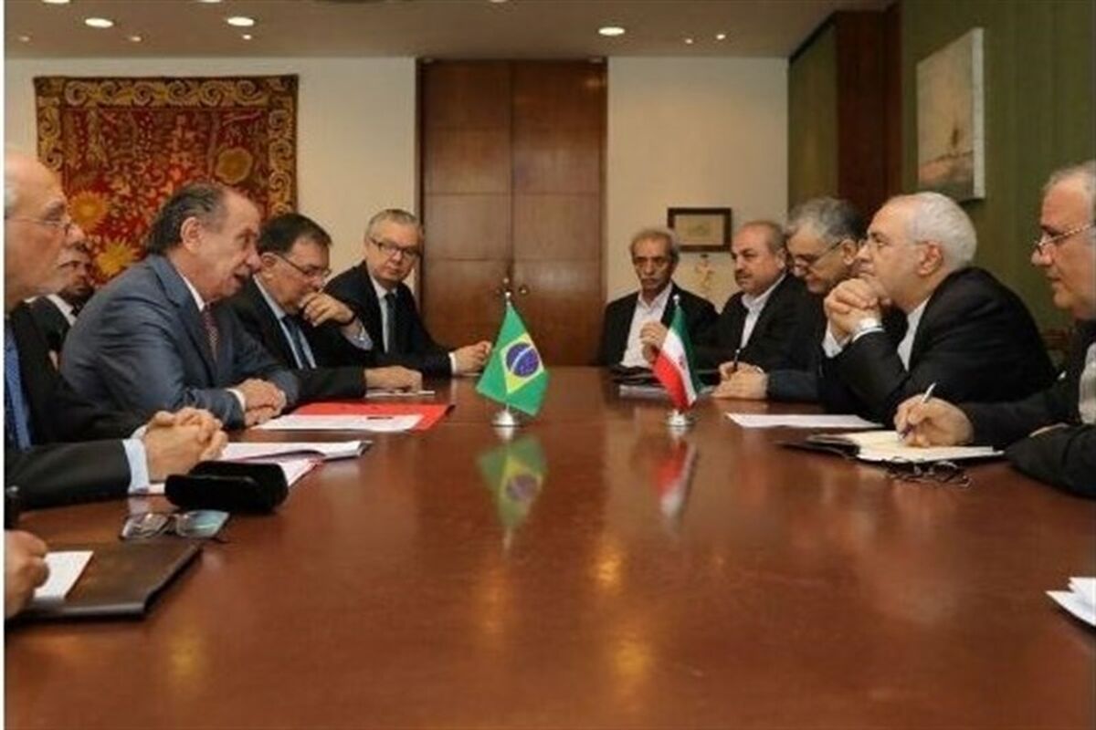 دیدار ظریف در برزیل