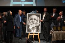 تجلیل از استاد بی بدیل خوشنویسی جهان اسلام "غلام حسین امیرخانی " در رشت