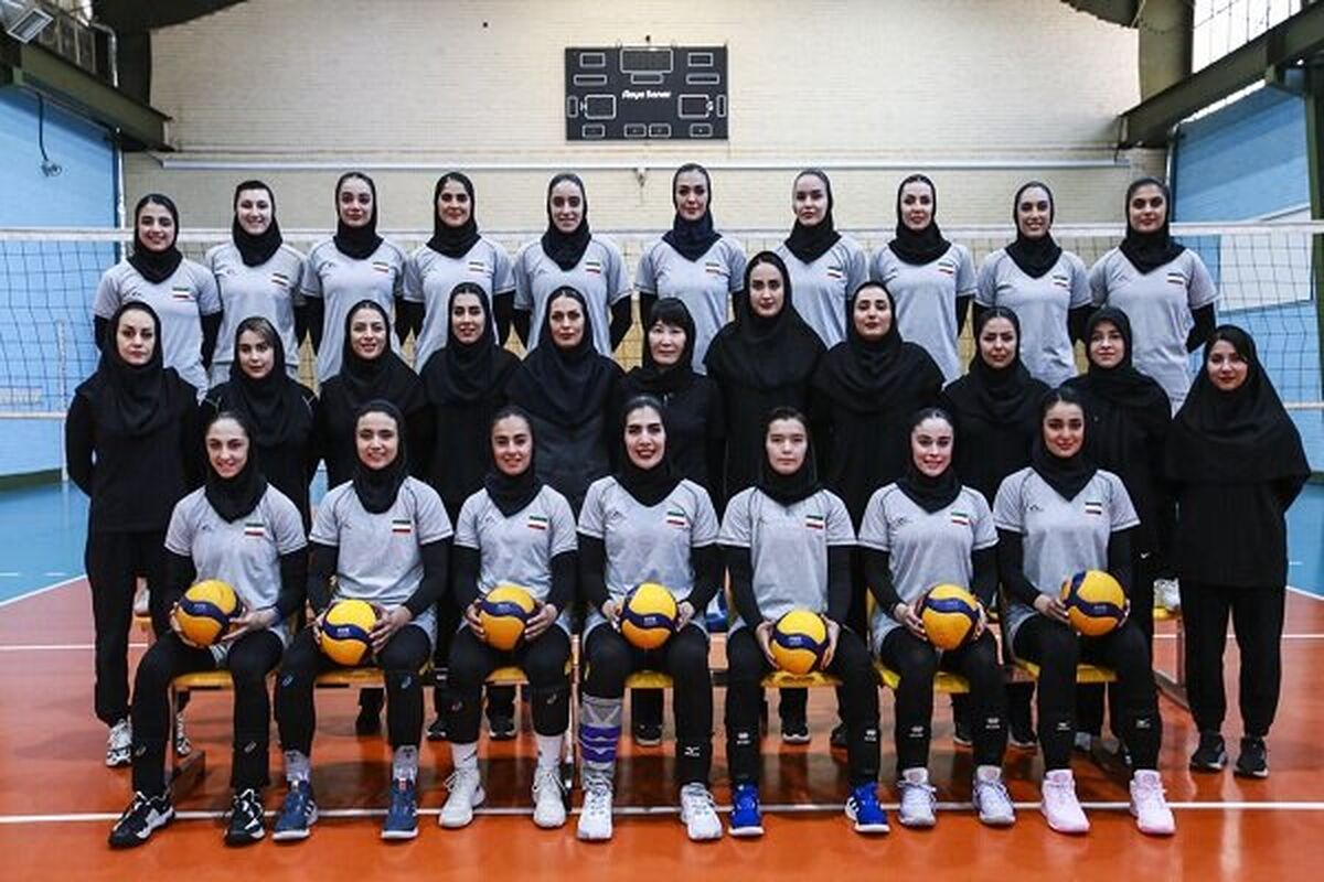 دختران والیبال ایران 