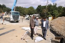 پیشرفت فیزیکی 45 درصدی شهربازی روباز سنندج