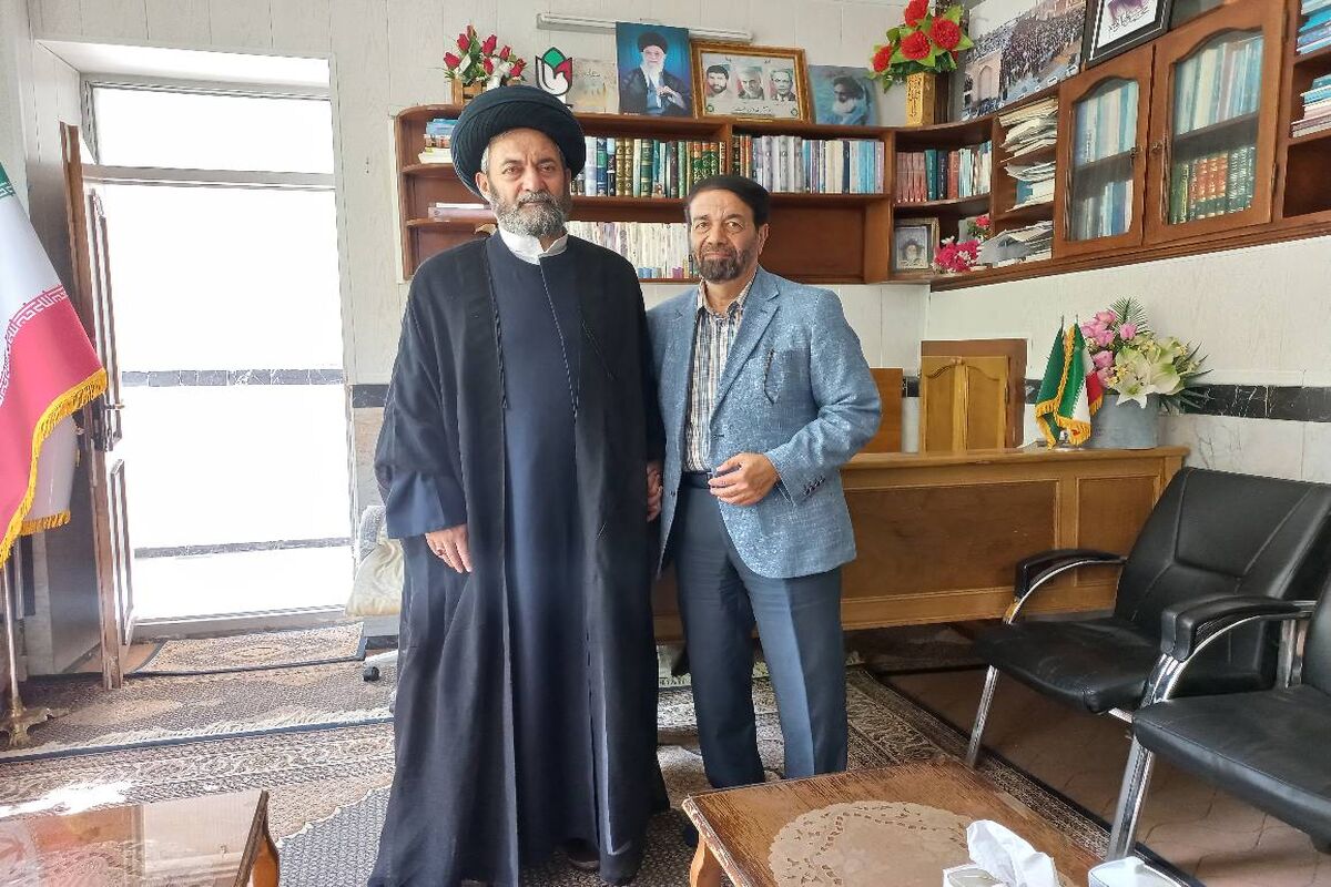 دیدار مدیرعامل خبرگزاری موج با امام جمعه اردبیل