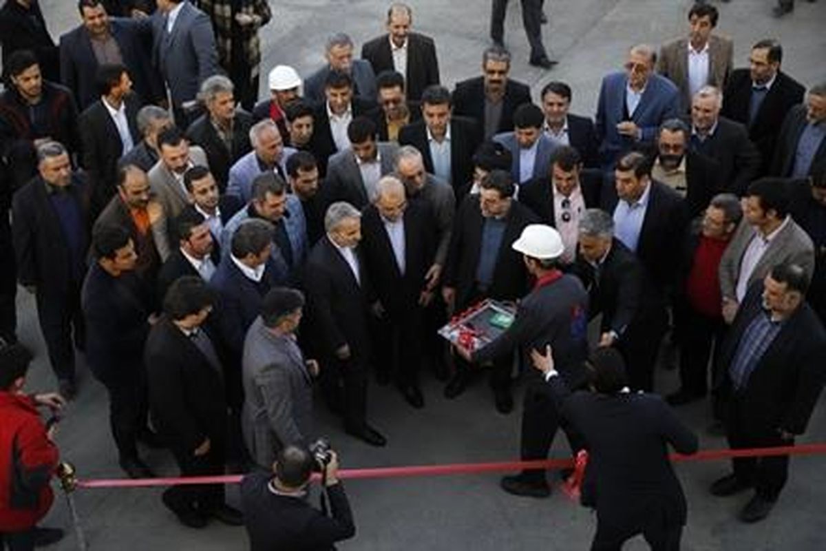 آيين بهره برداري از پروژه هاي صنعتي استان قم 