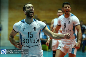 دیدار تیم های والیبال پیکان و شهرداری ورامین - ۱۲ آبان ۱۳۹۸