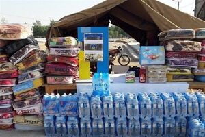 ارسال مرحله دوم کمک از آران و بیدگل به مناطق سیل زده در لرستان