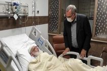 ‌عیادت وزیر بهداشت از آیت‌الله العظمی نوری همدانی