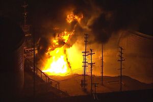 انفجار مهیب در قلب صنعت نفت ترکیه