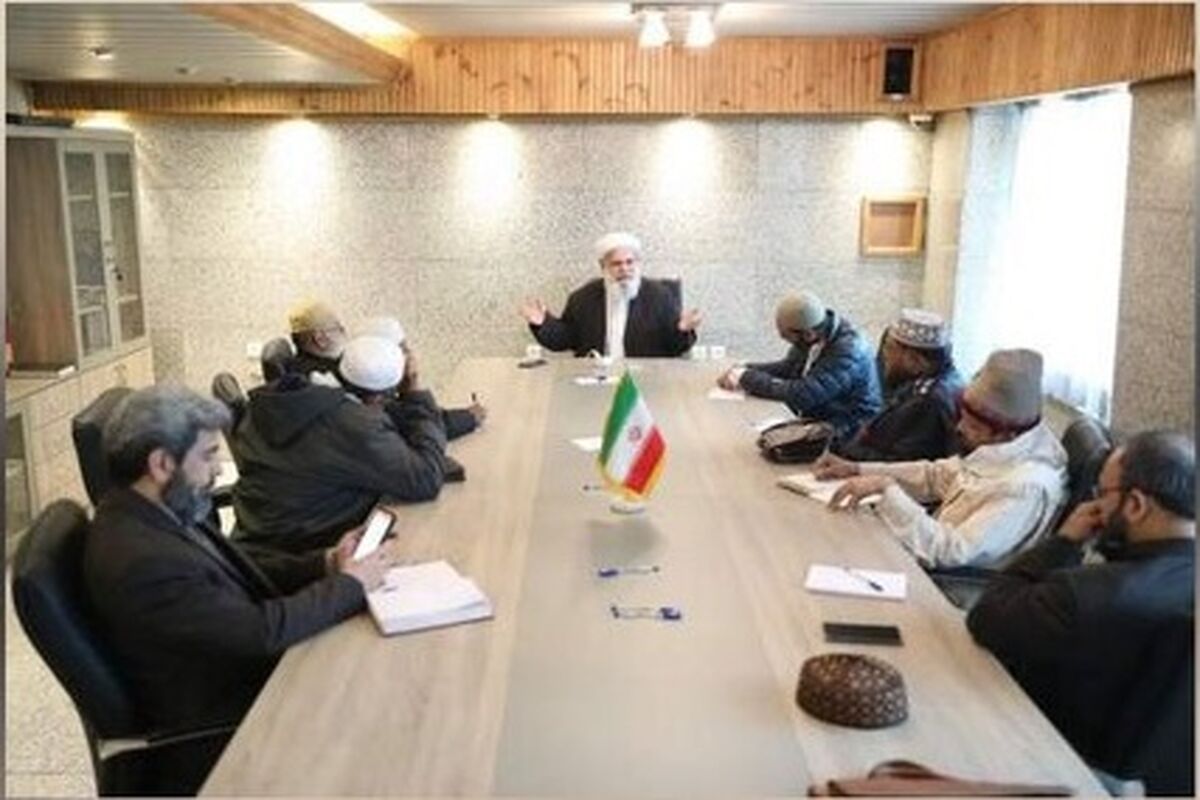 مولوی اسحاق مدنی در دیدار با علمای اهل سنت بنگلادش