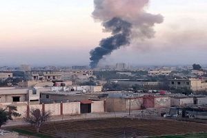 پادگان وابسته به جولانی هدف حمله پهپادی قرار گرفت