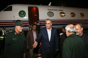 فرمانده ارتش پاکستان به مشهد رفت