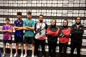 صعود ۴ پینگ‌پنگ‌باز ایران به یک‌چهارم نهایی کانتندر جوانان اردن