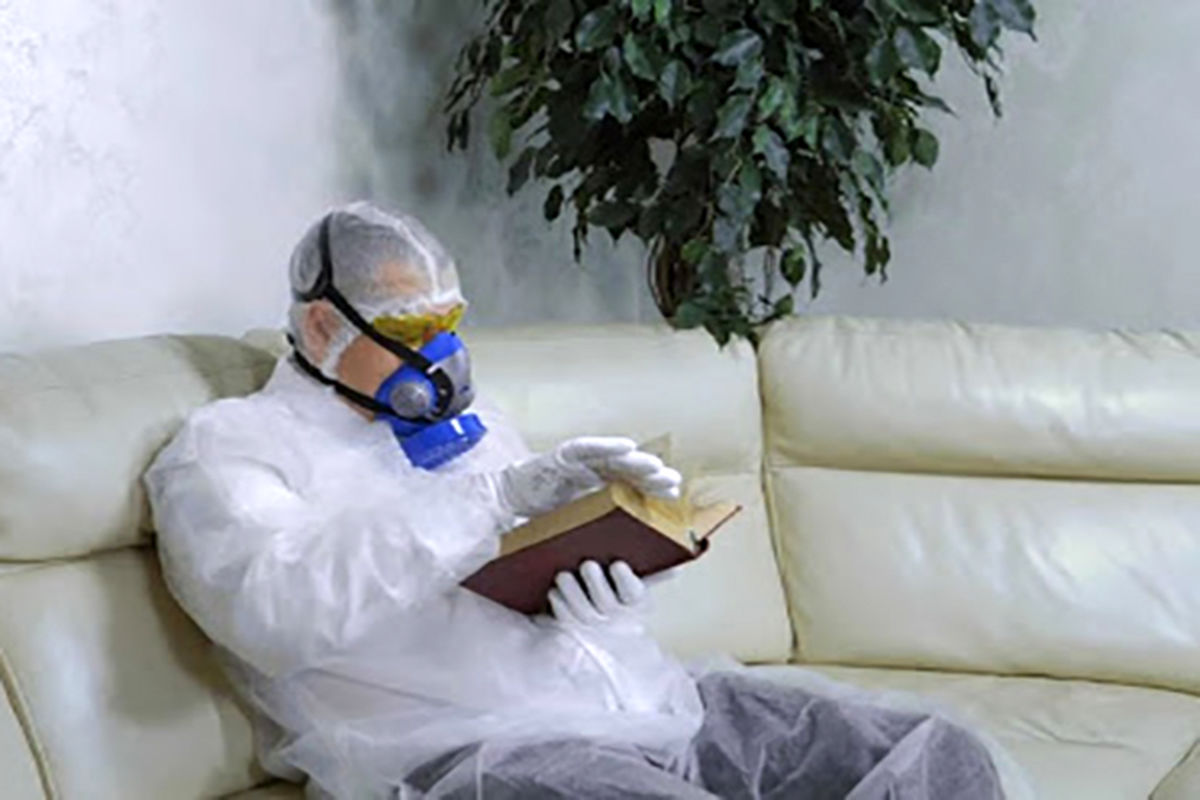 عبور از کرونا با کتاب