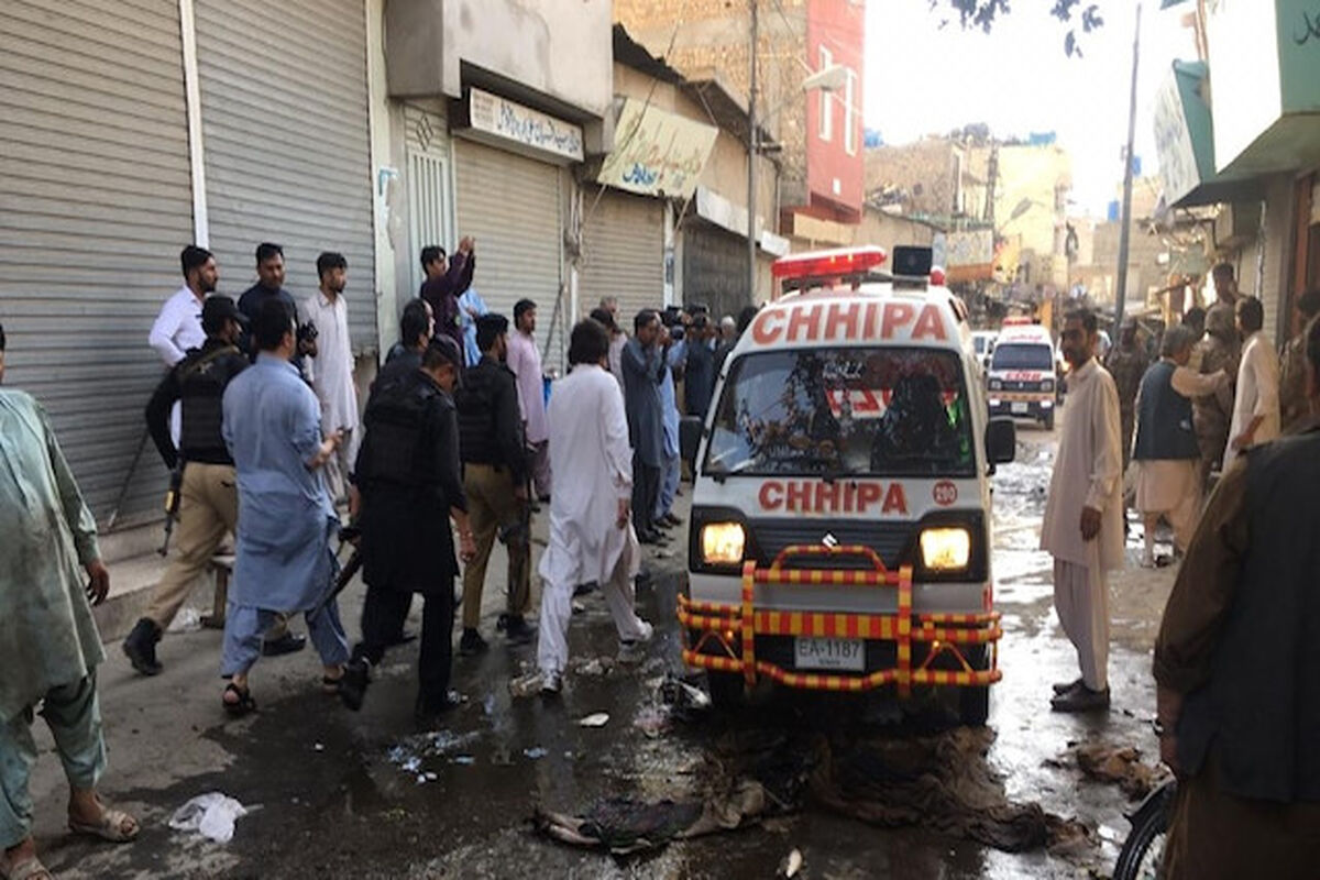 انفجار بمب در پاکستان