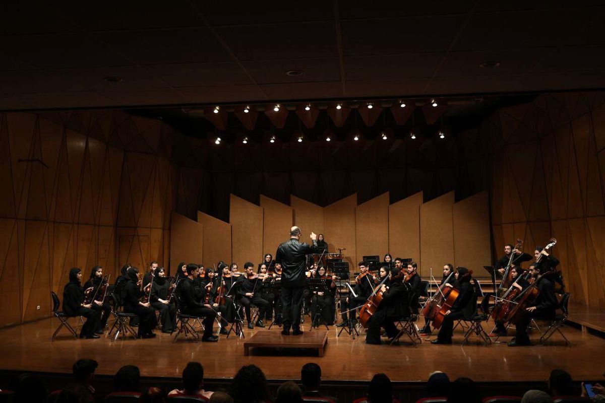 ارکستر جوانان میترا در تالار رودکی درخشیدند