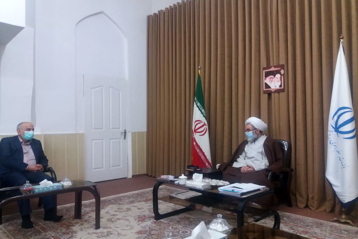 دیدار نوروزی نماینده ولی فقیه استان با مدیرکل صمت گیلان 