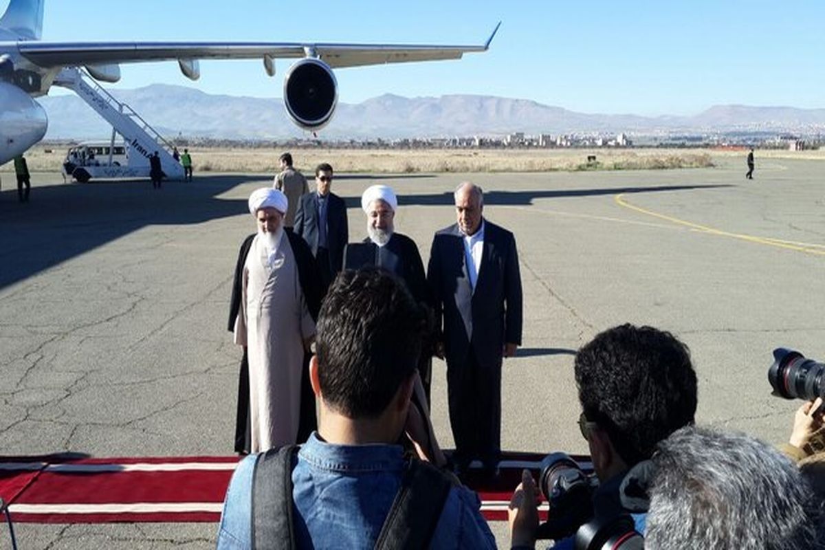 روحانی در کرمانشاه