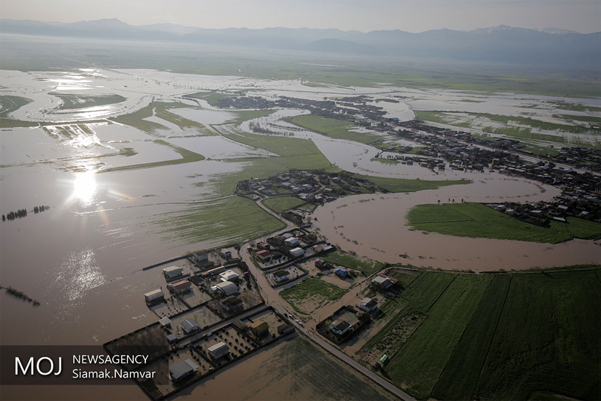 مناطق سیل زده استان گلستان