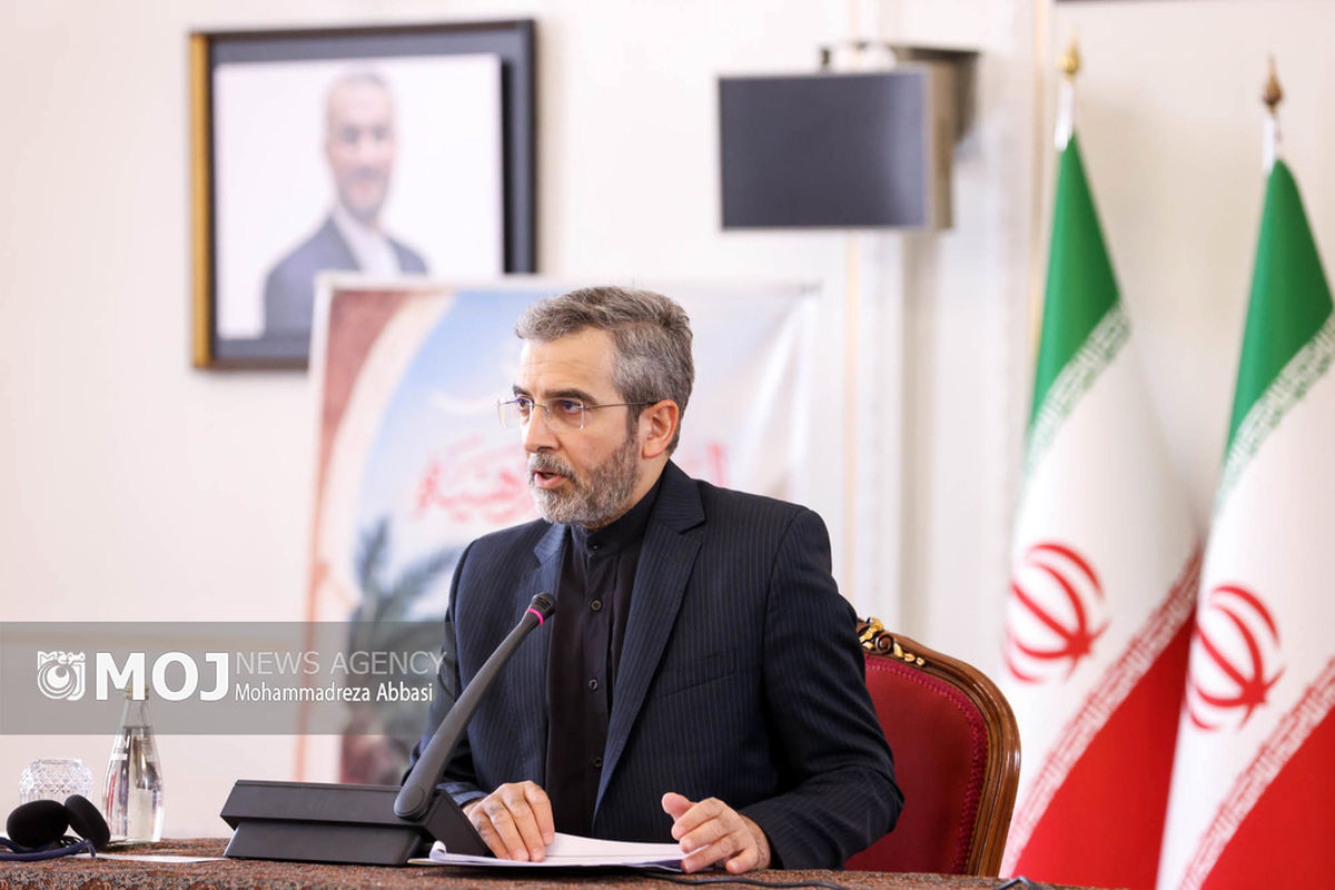 نشست دکتر علی باقری سرپرست وزارت امور خارجه با سفرا و روسای نمایندگی های خارجی مقیم تهران