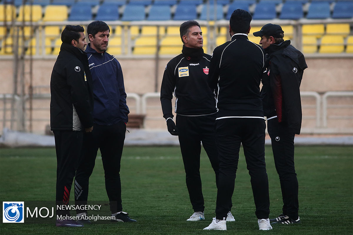 اولین تمرین پرسپولیس زیر نظر یحیی گل محمدی