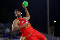  تیم ملی هندبال ساحلی برابر هند به برتری رسید