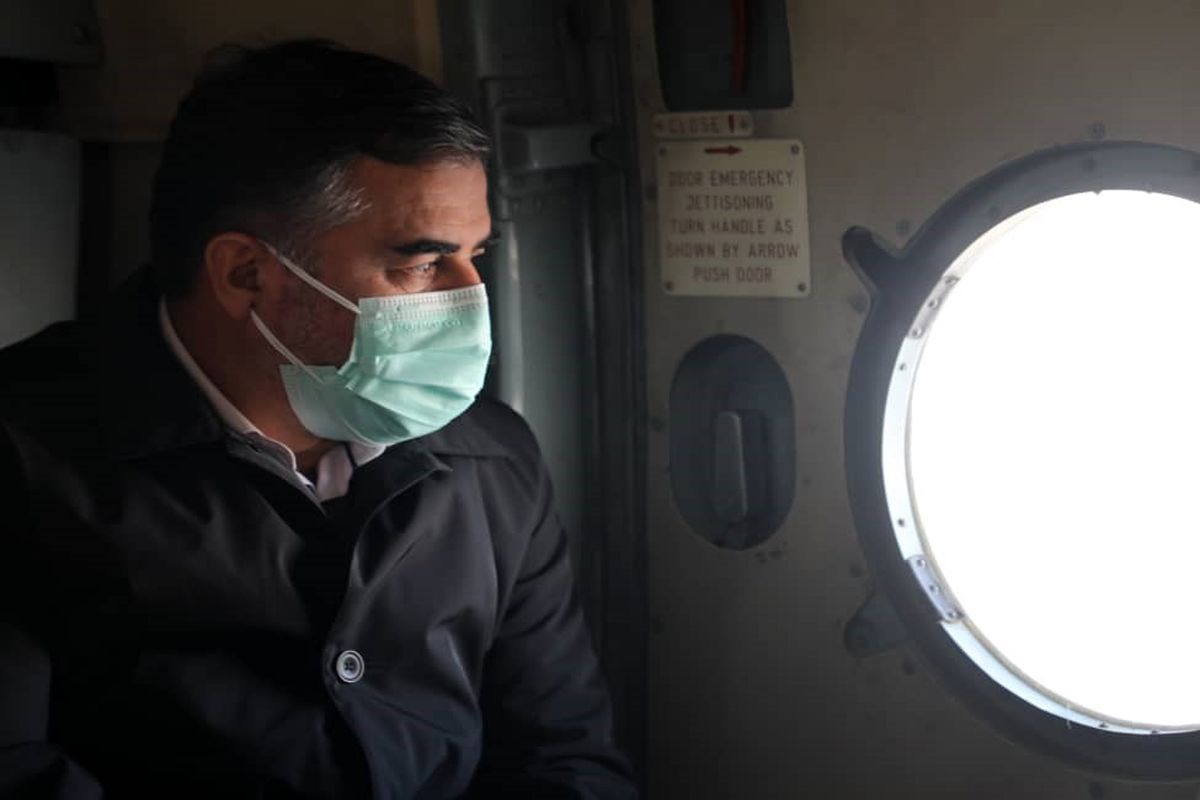 سومین بالگرد امدادی در مازندران