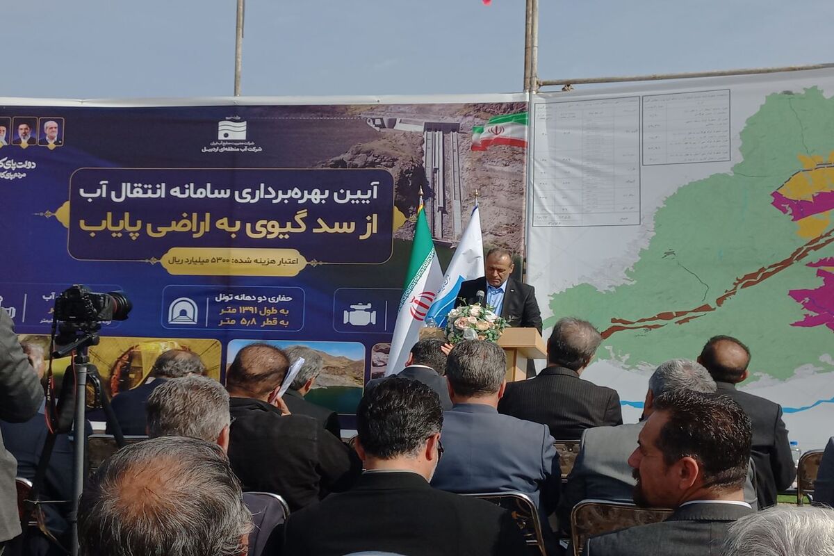 بهروز محمدی مدیر عامل اب منطقه ای اردبیل