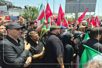 حضور مدیرعامل و مدیران ارشد گروه خودروسازی سایپا در آیین تشییع پیکر رهبر شهید