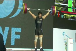 بیرالوند در مسابقات وزنه‌برداری جوانان جهان برنز گرفت