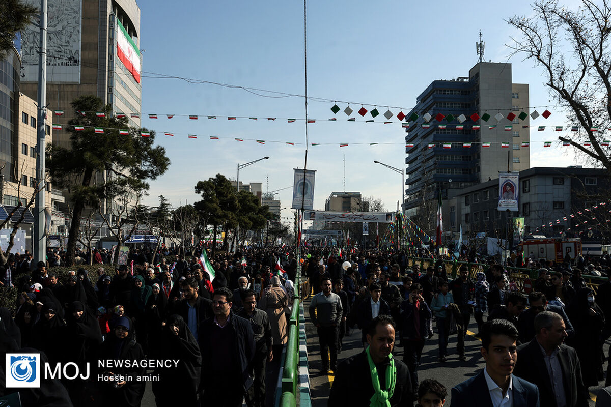راهپیمایی ۲۲ بهمن در تهران