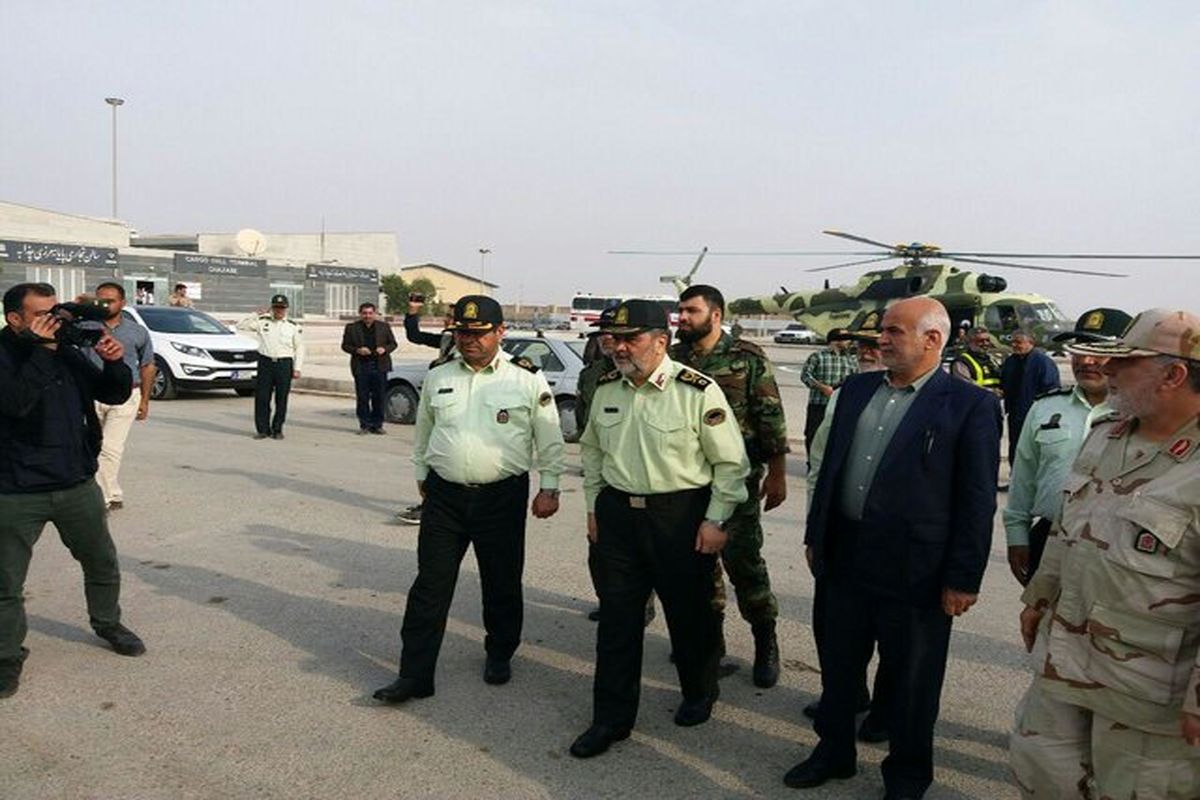 بازدید سردار حسین اشتری از مرز شلمچه