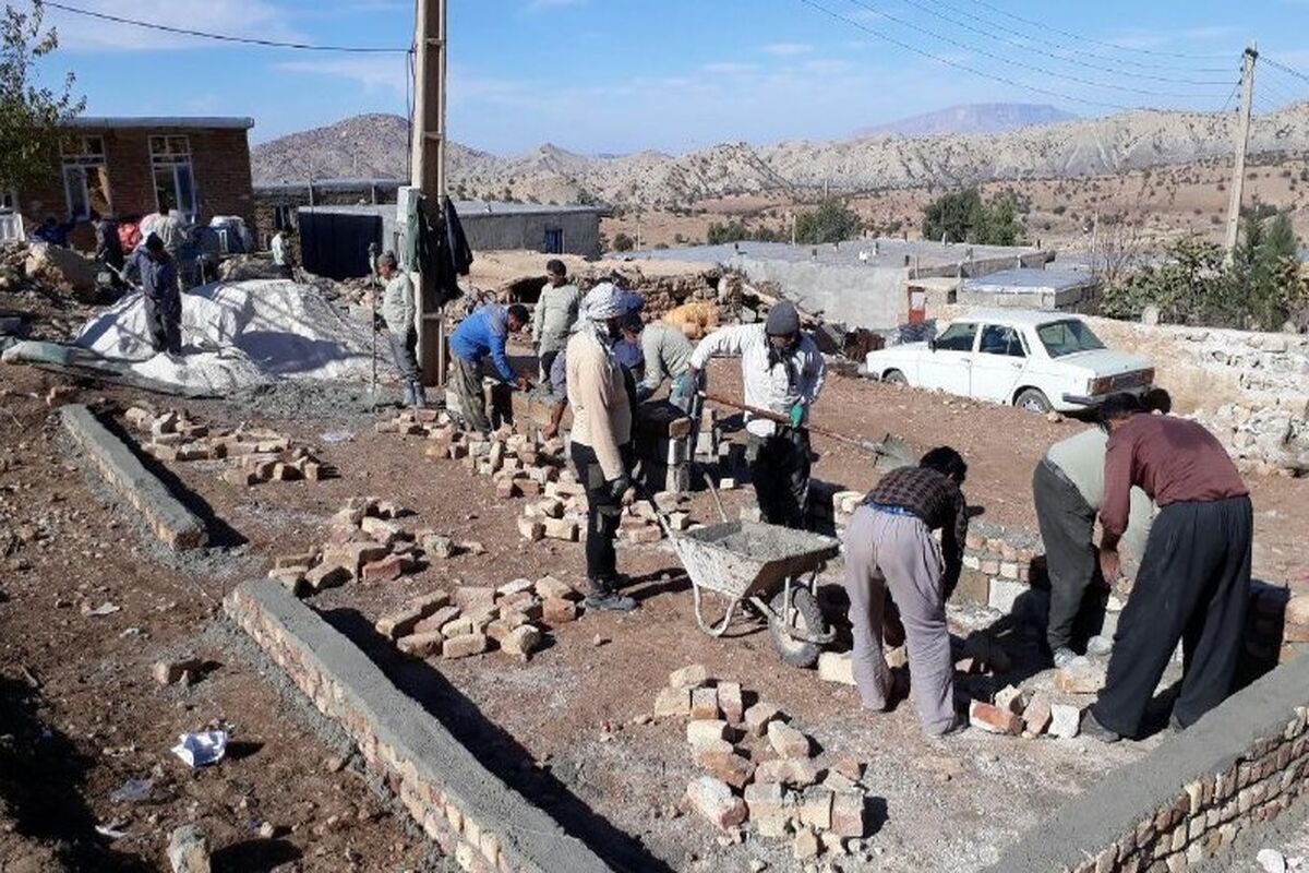 بازسازی واحدهای روستایی زلزه زده
