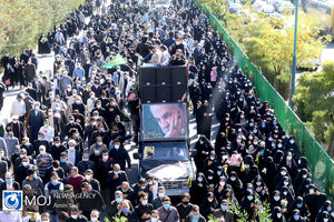 تشییع پیکر شهید امر به معروف محمد محمدی