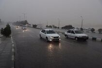 لغزندگی جاده‌های شمال خراسان رضوی بر اثر بارش برف و باران