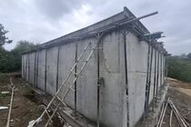 پیشرفت ۸۵ درصدی مخزن ذخیره آب روستای کیاپی میاندورود