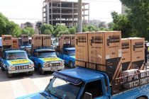 اهدای لوازم خانگی به سیل زدگان سه استان از سوی بانک ملت