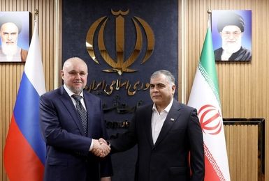 دیدار و گفتگوی وزیر نفت ایران با وزیر انرژی روسیه