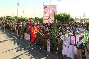 همایش بزرگ بسیجیان در بندرعباس برگزار شد