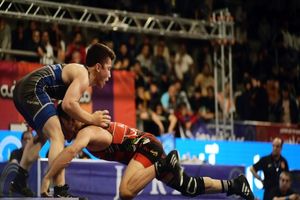 نفرات برتر پنج وزن نخست کشتی جام موحد مشخص شدند