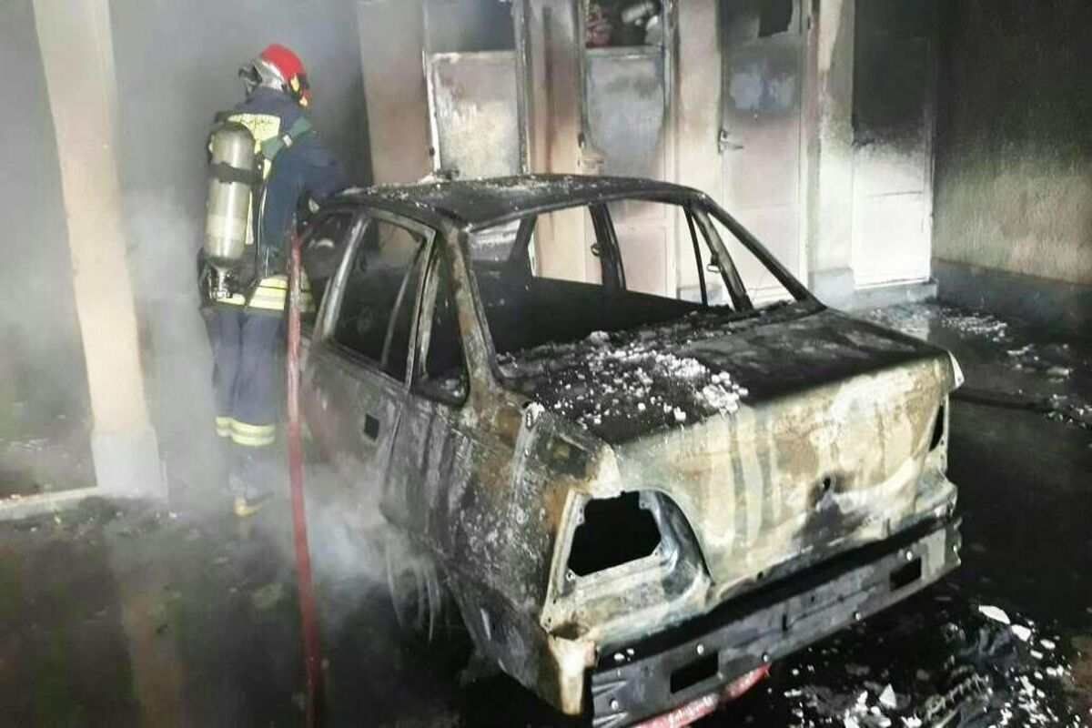 آتش سوزی اهواز 