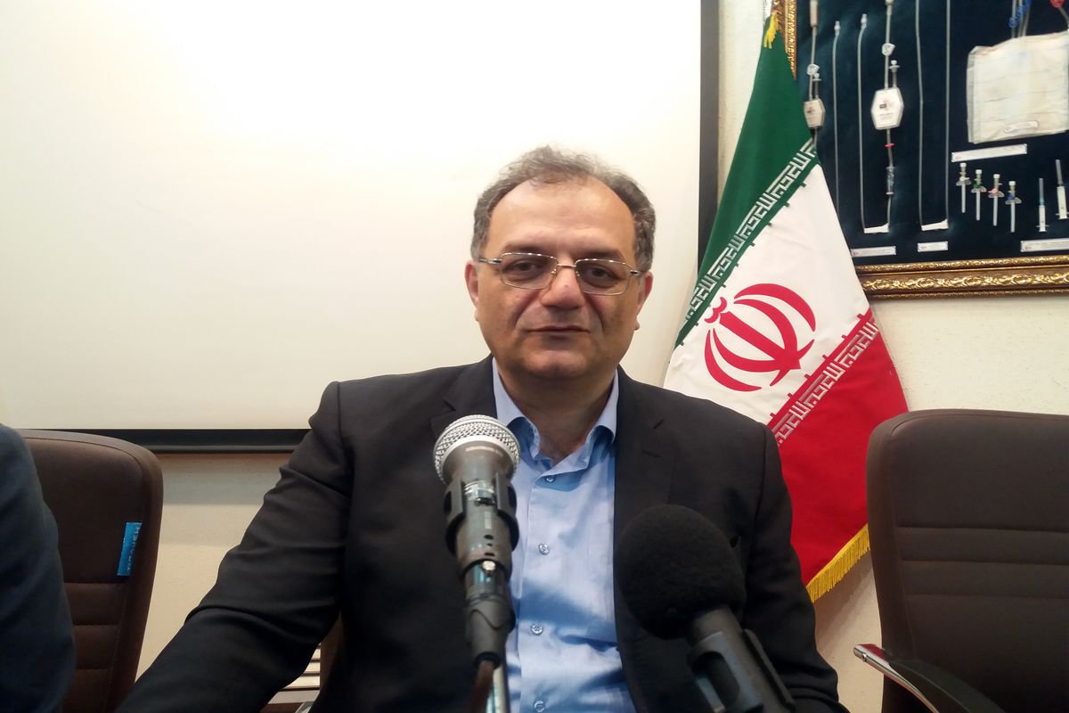 علی فرجی مدیرعامل سازمان تدارکات پزشکی هلال احمر